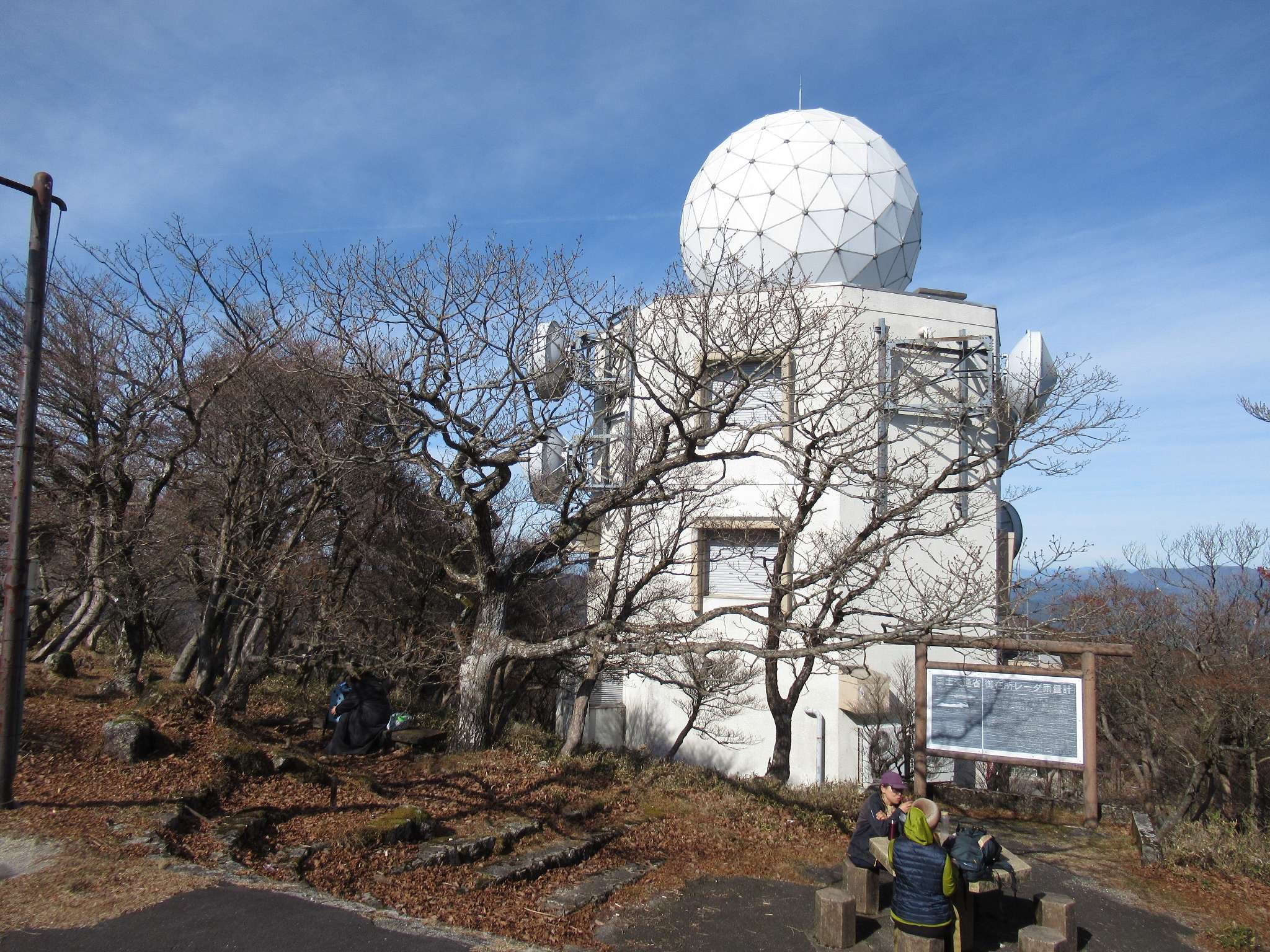 御在所レーダ雨量計(御在所岳)