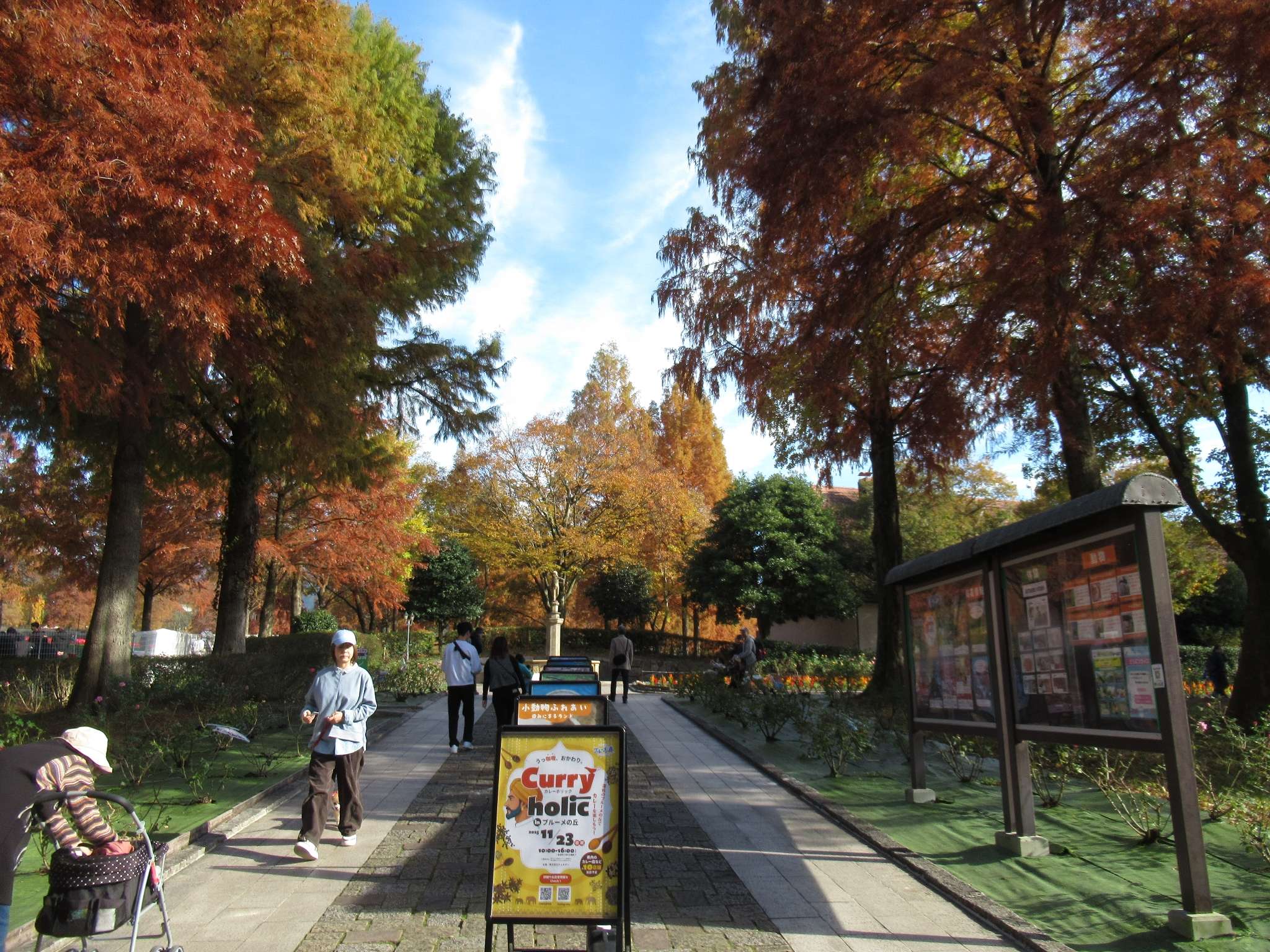 入場ゲート@ブルーメの丘