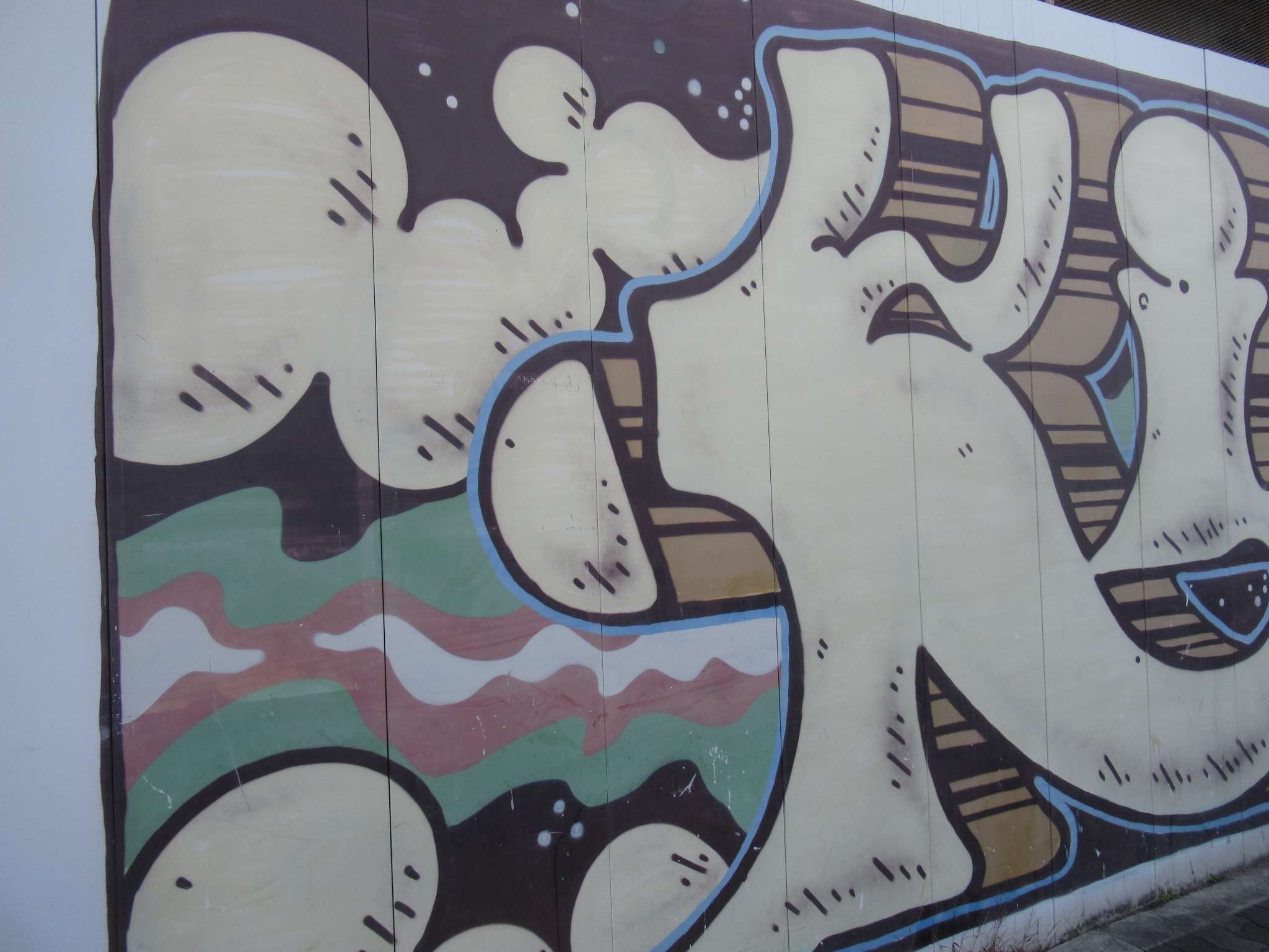 西成ウォールアート@萩ノ茶屋駅