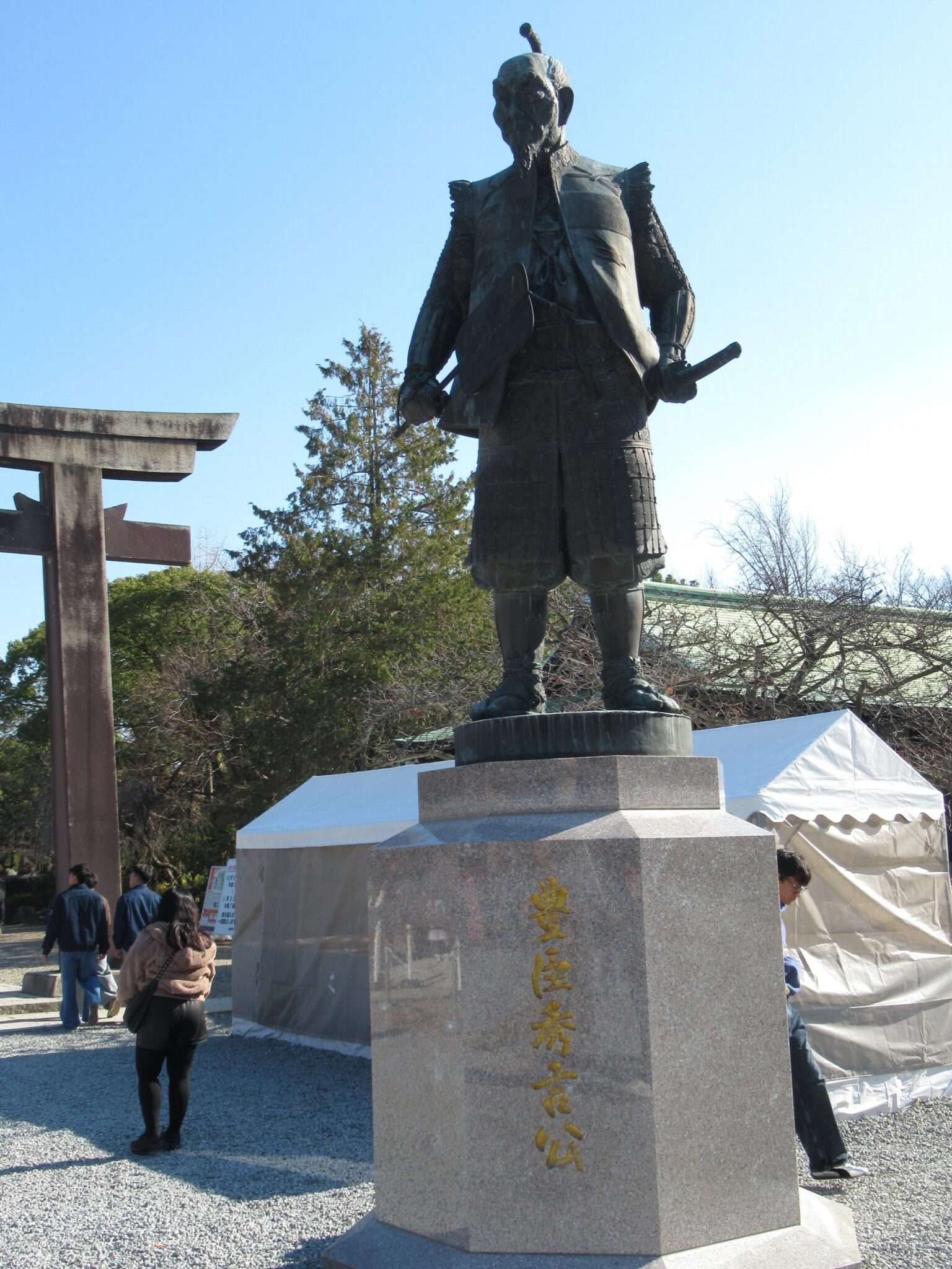 豊臣秀吉公像@豊國神社