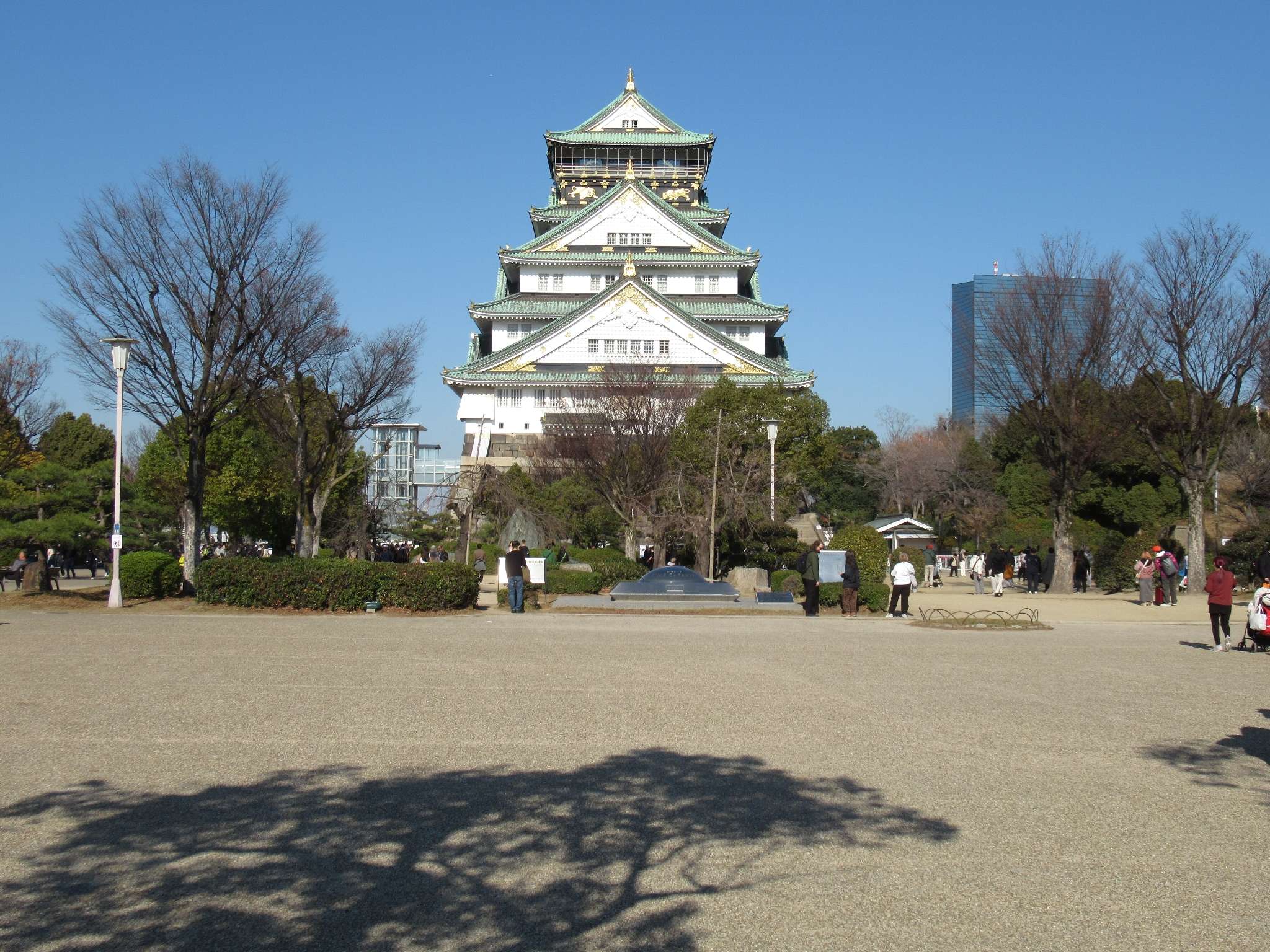 天守閣前広場(大阪城公園)