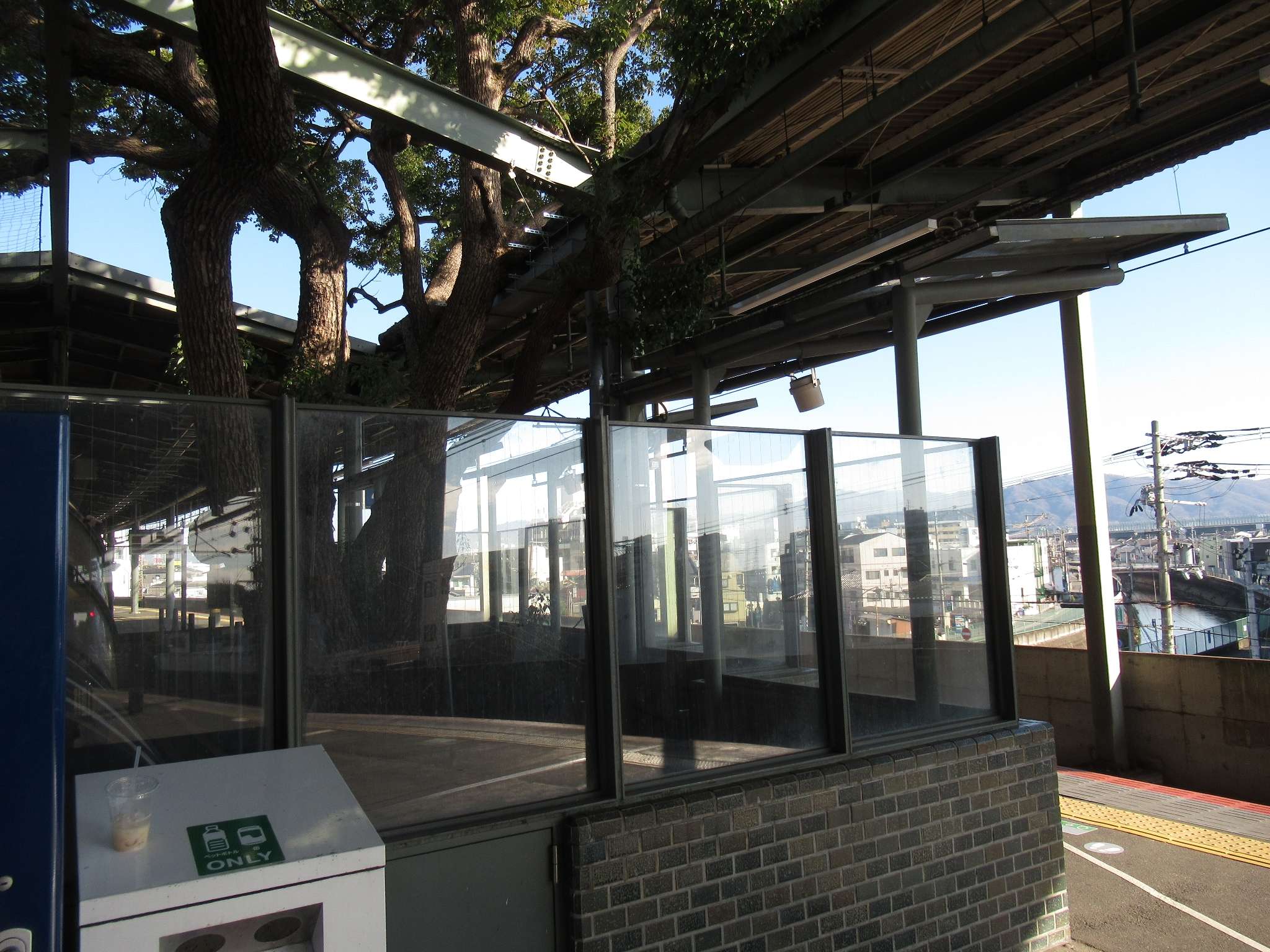 ホームの御神木@萱島駅