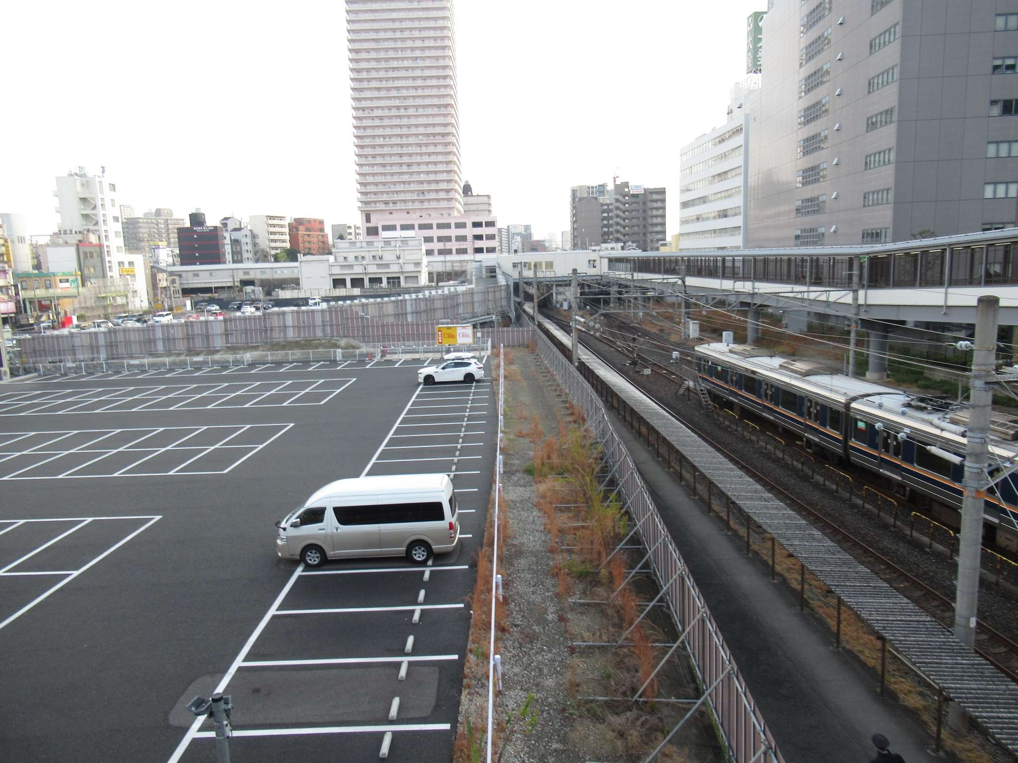旧片町駅跡＆再開発予定地(大阪市)