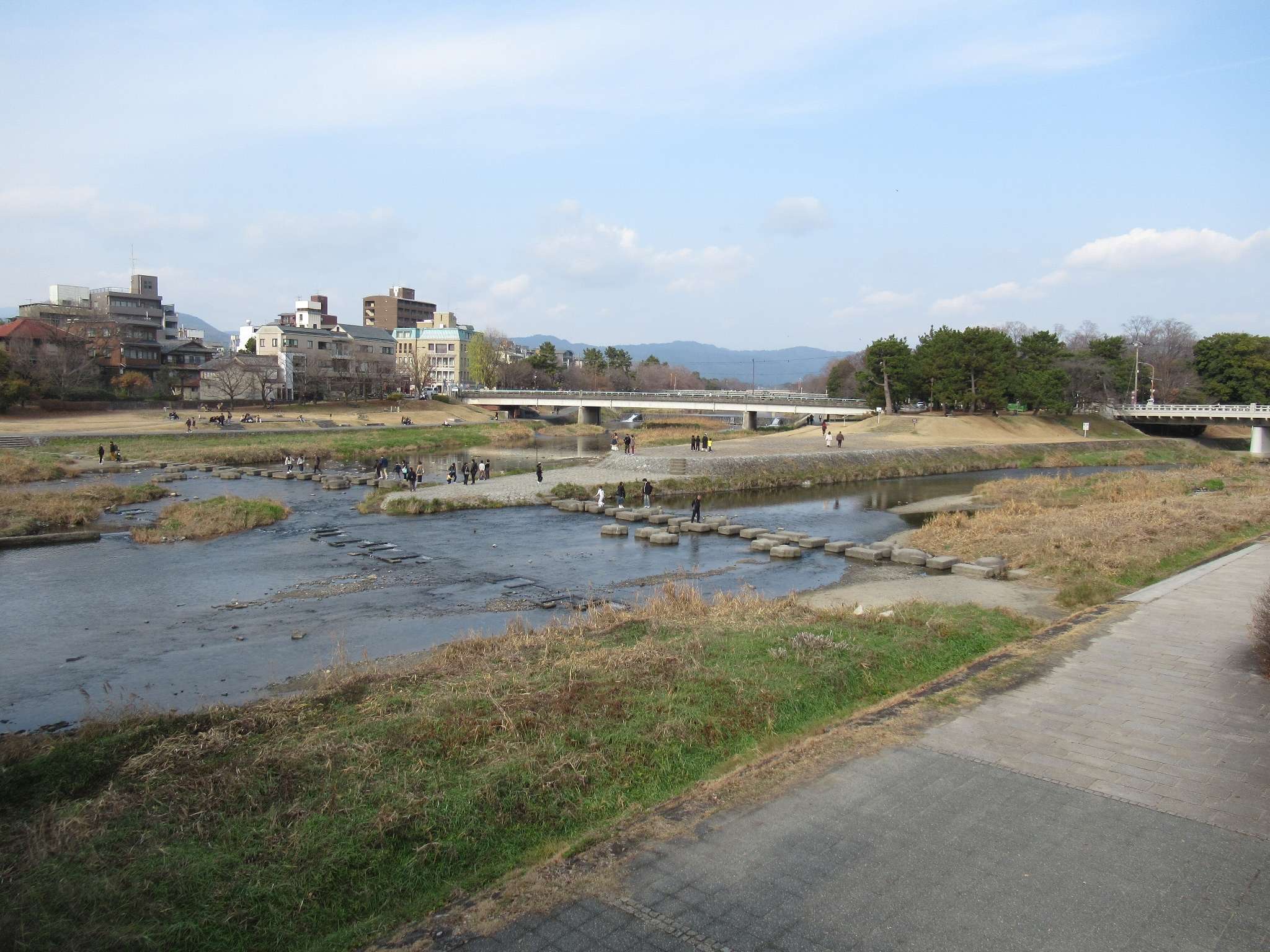 賀茂大橋~鴨川デルタ(京都市)