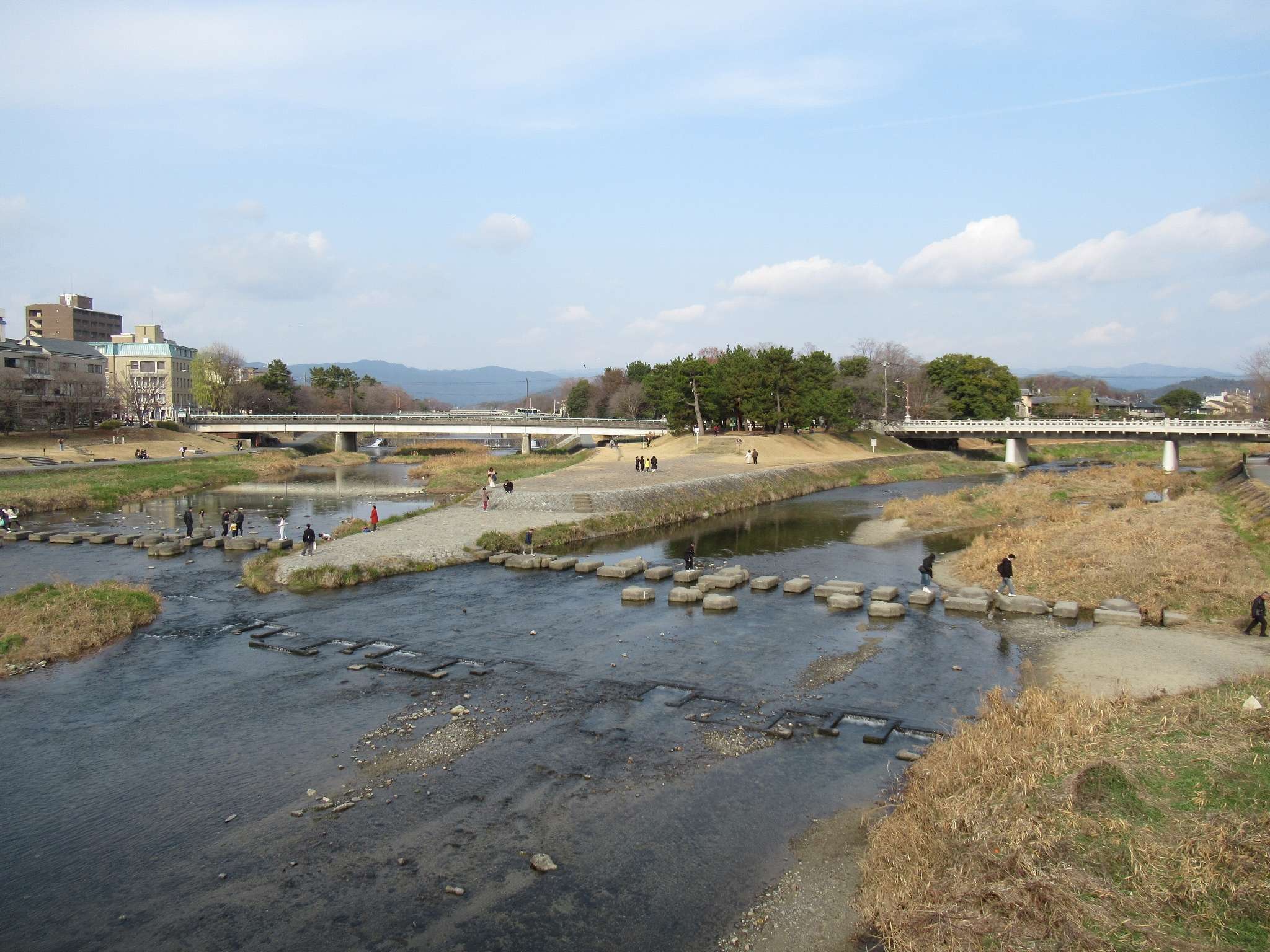 賀茂大橋~鴨川デルタ(京都市)