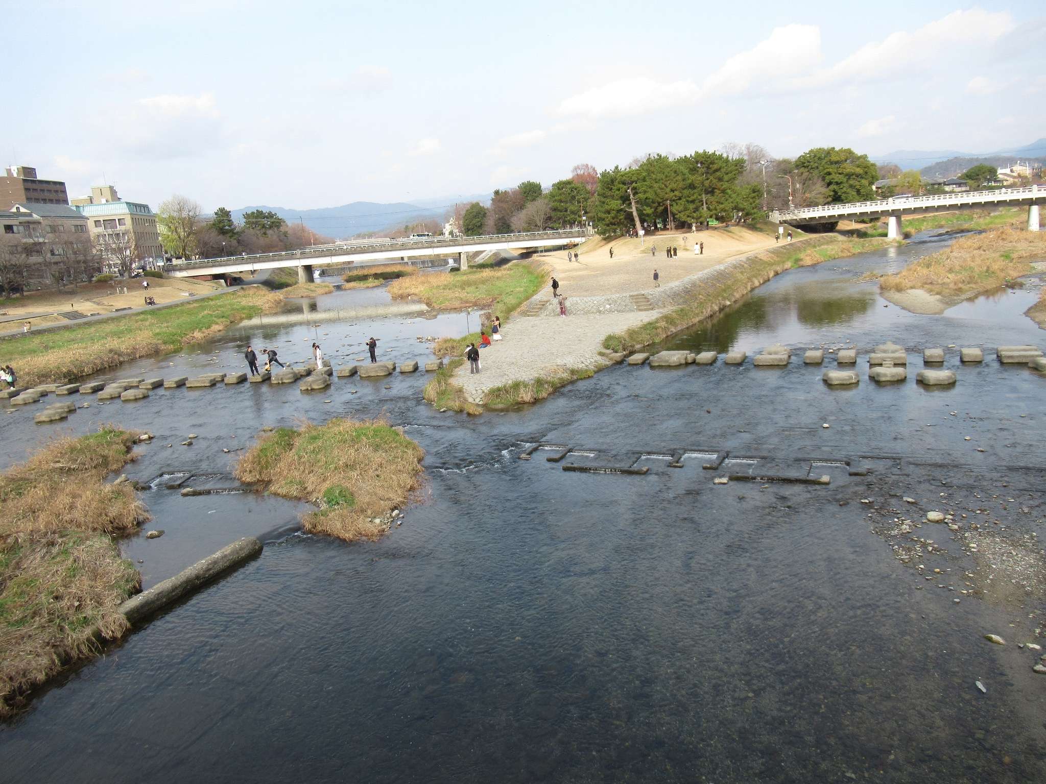 賀茂大橋~鴨川デルタ(京都市)