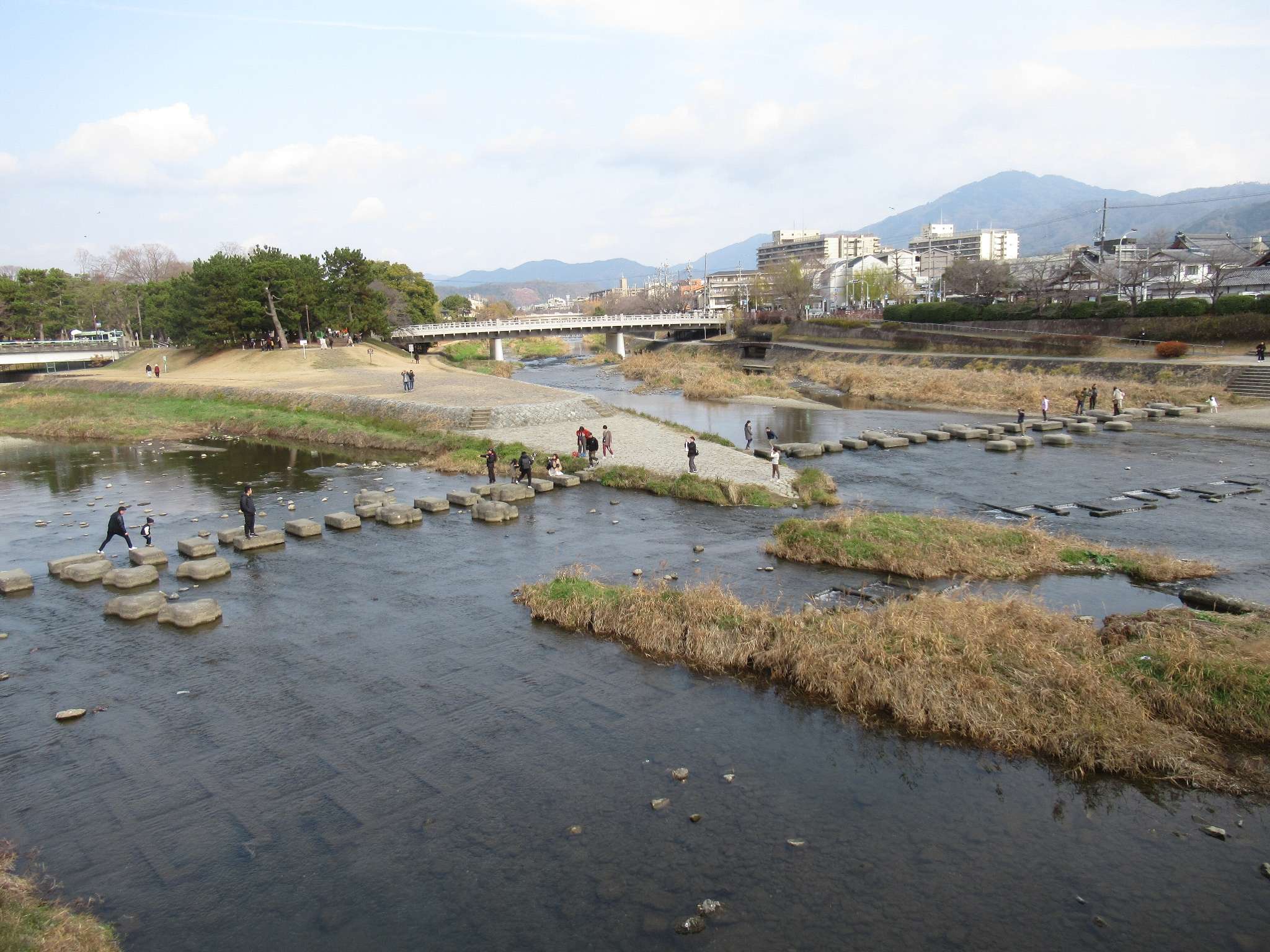 賀茂大橋~鴨川デルタ(京都市)