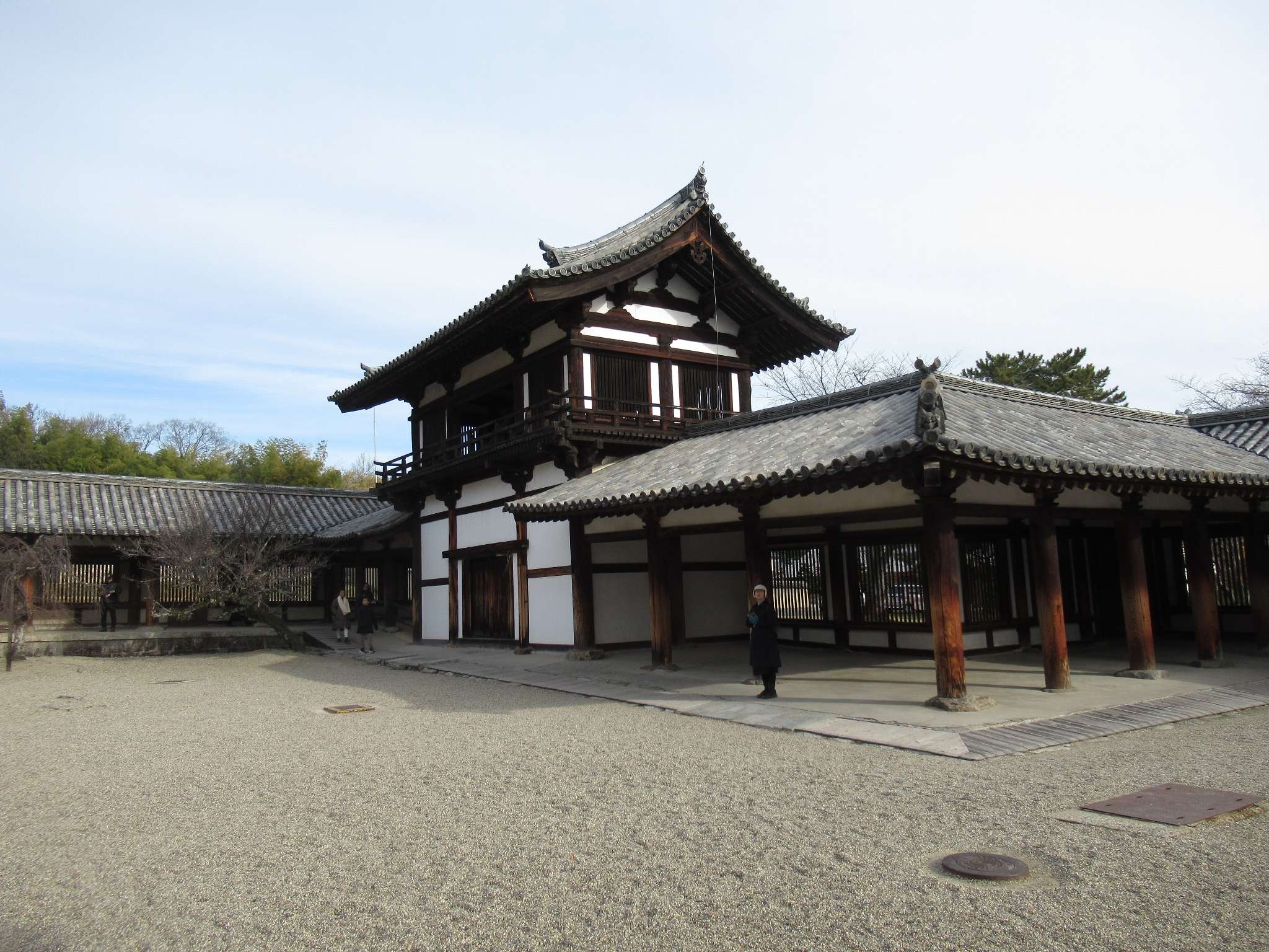廻廊・大講堂@法隆寺