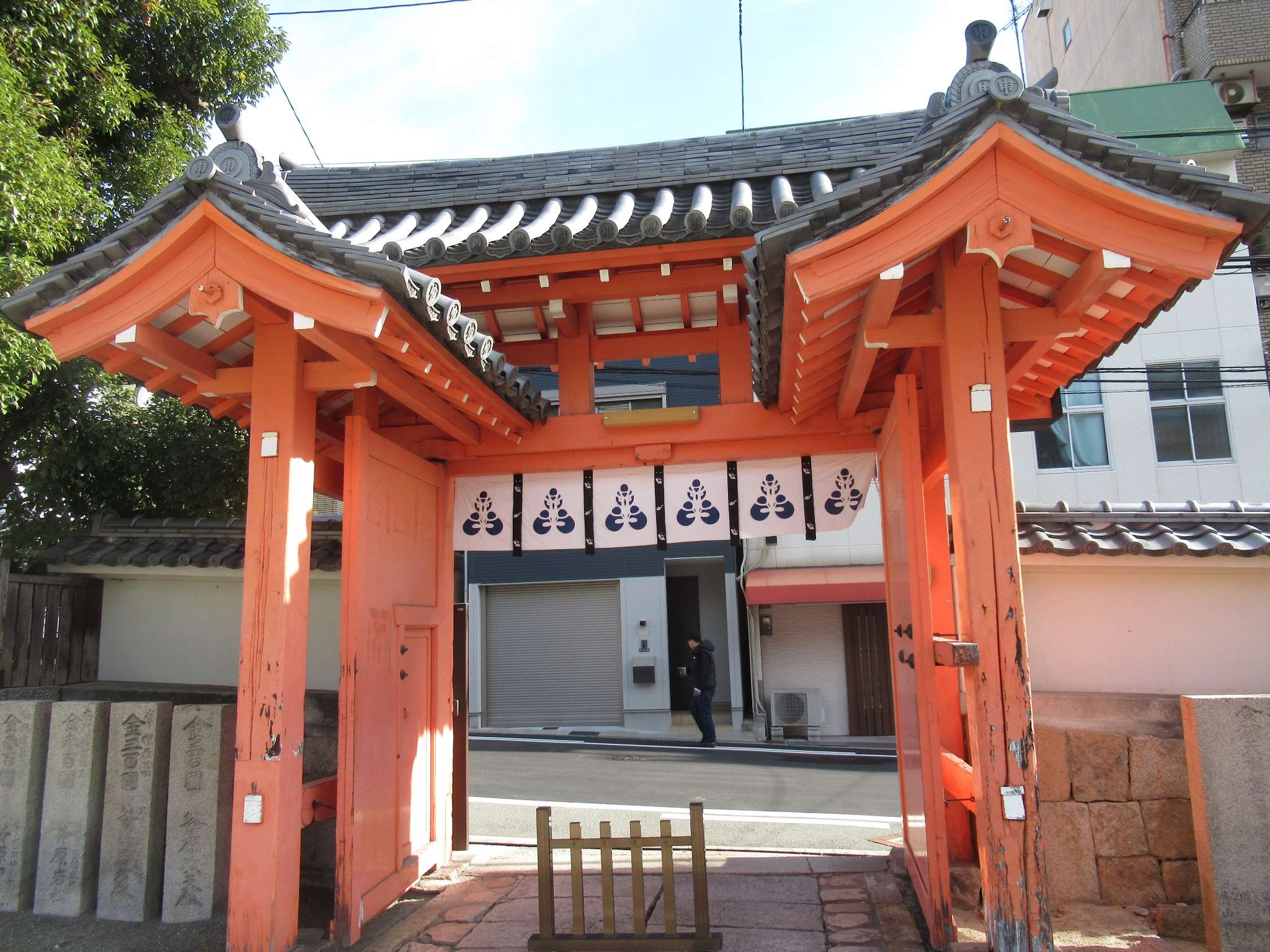 東門@四天王寺庚申堂