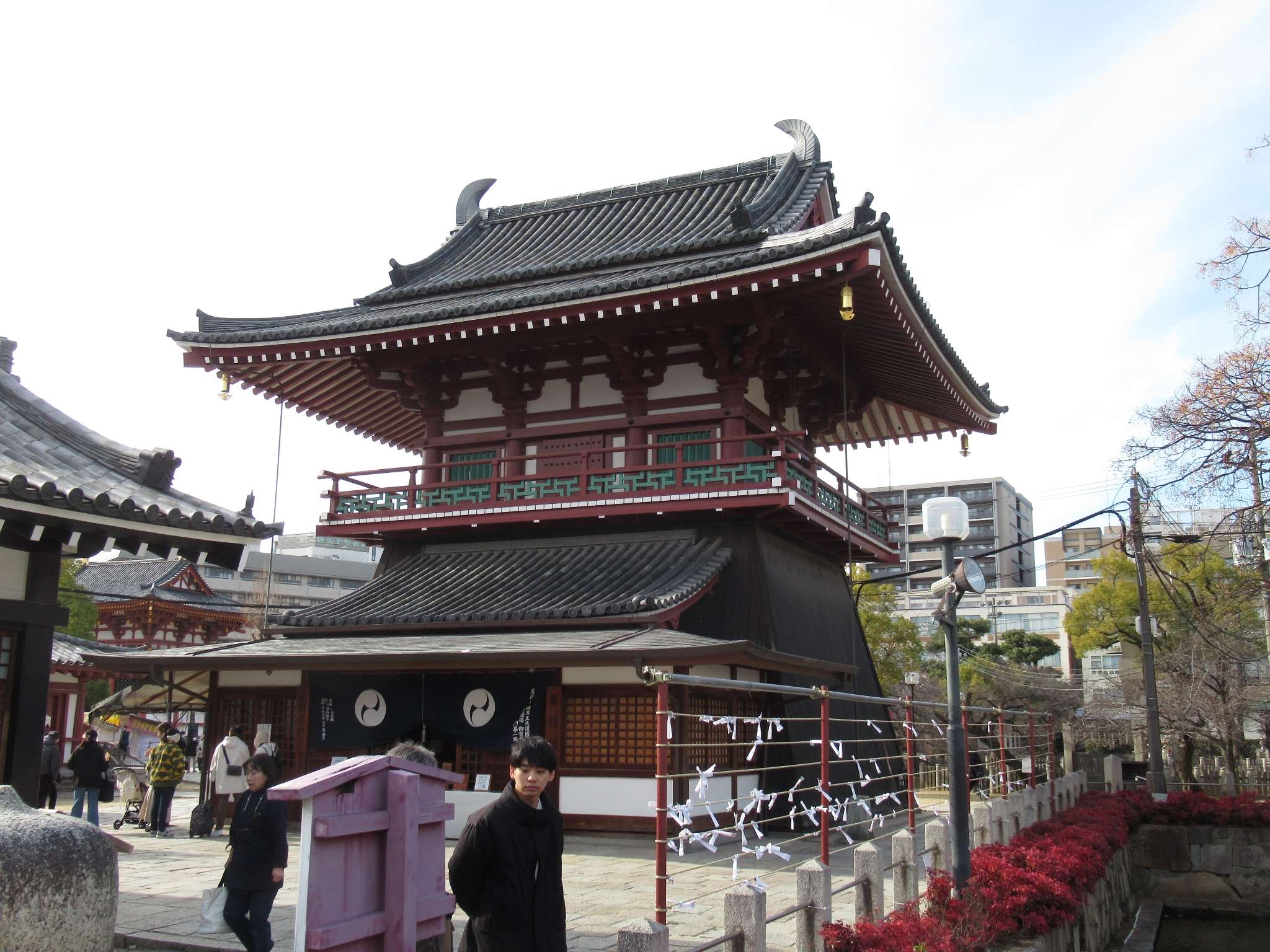 鼓樓・黄鐘楼@四天王寺