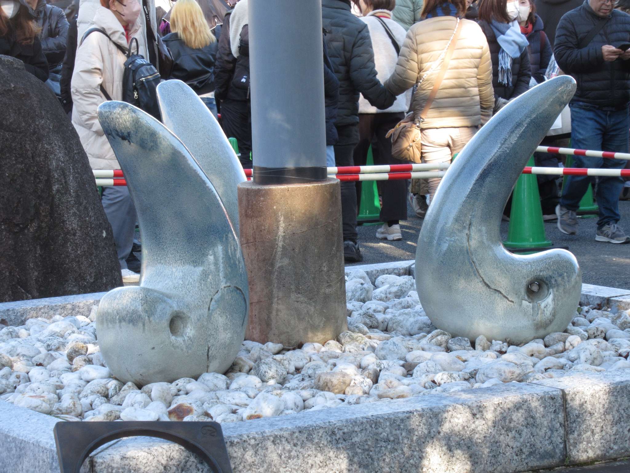 国旗掲揚塔@外宮バス停前広場