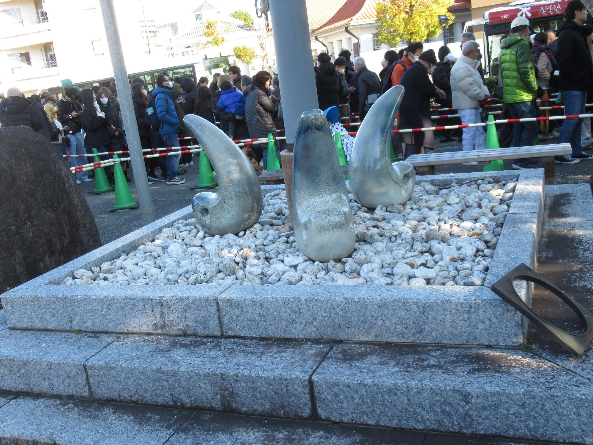 国旗掲揚塔@外宮バス停前広場