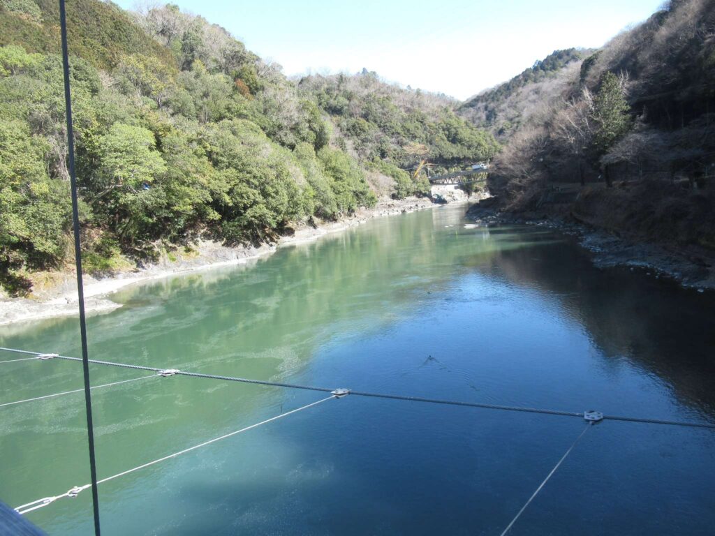 天ヶ瀬吊橋(宇治市)