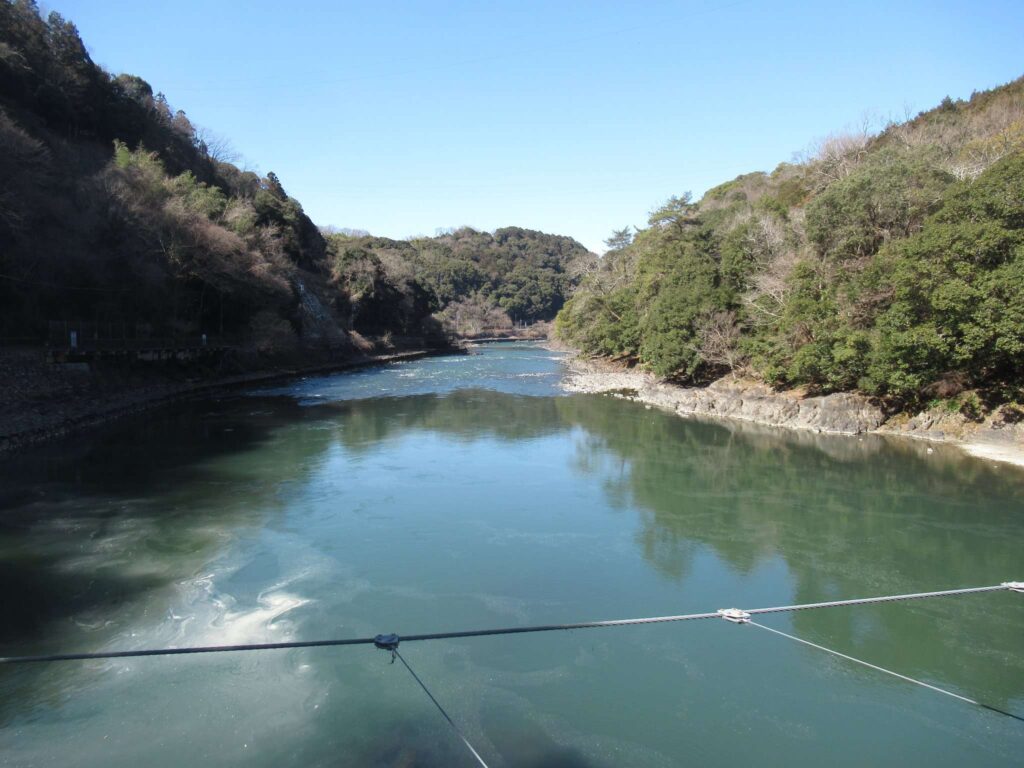 天ヶ瀬吊橋(宇治市)