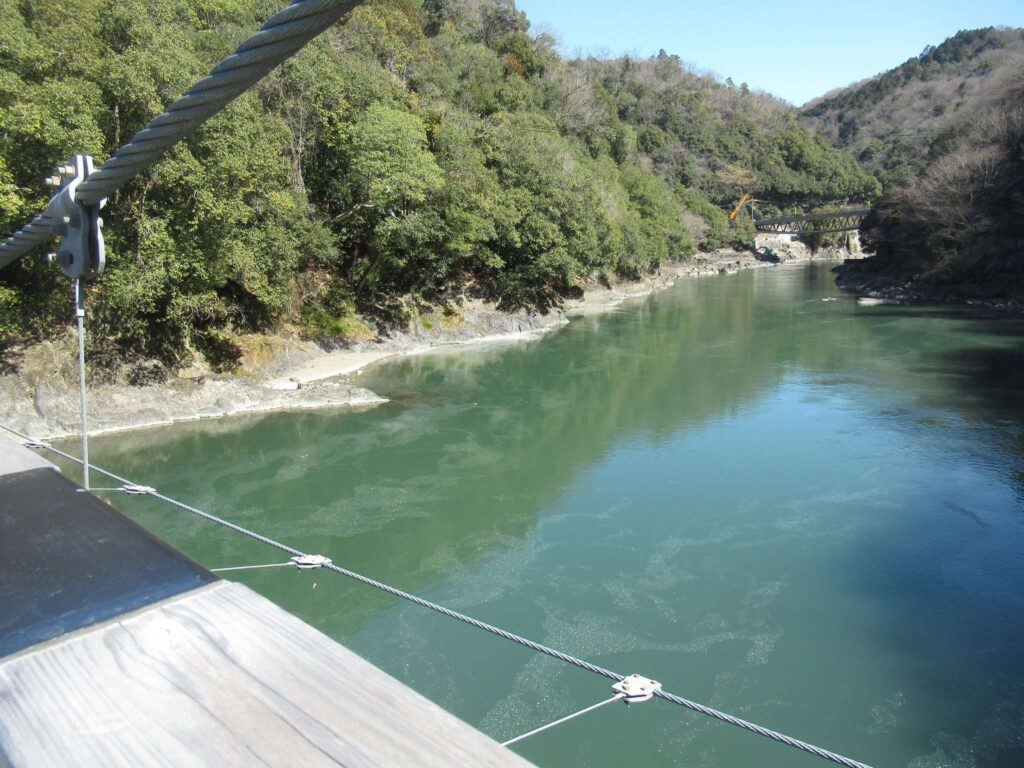 天ヶ瀬吊橋(宇治市)