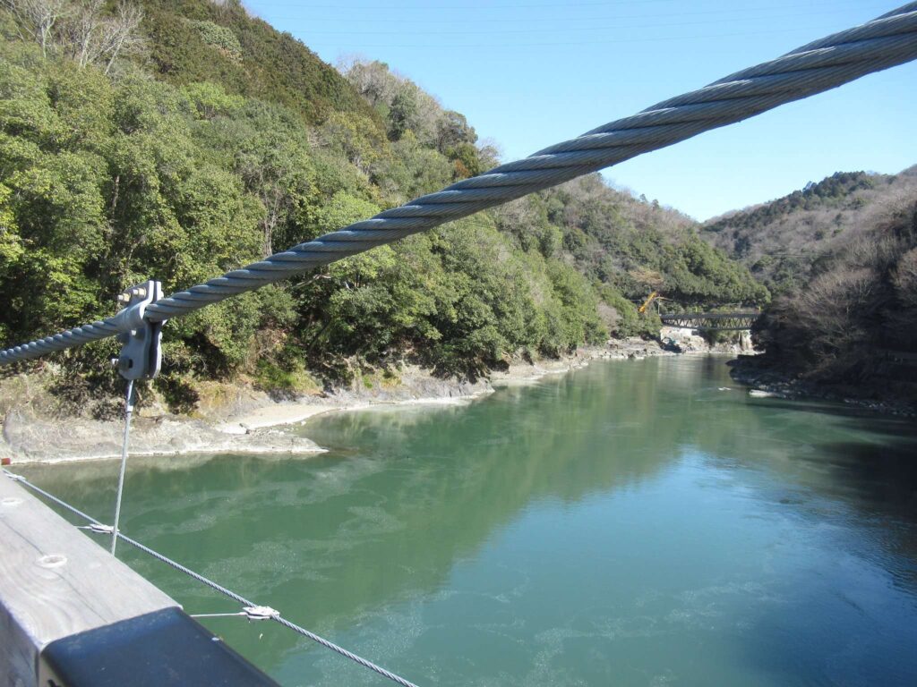 天ヶ瀬吊橋(宇治市)