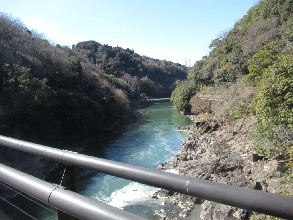 天ヶ瀬ダム@白虹橋