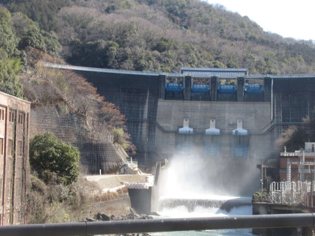 天ヶ瀬ダム@白虹橋