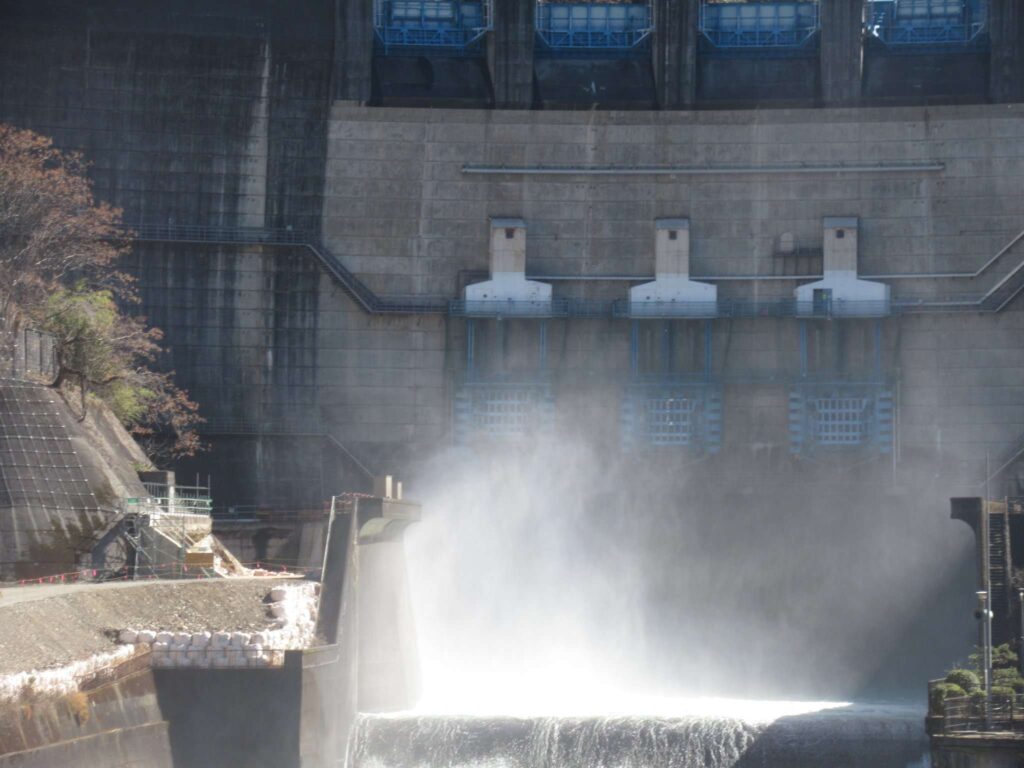 天ヶ瀬ダム@白虹橋