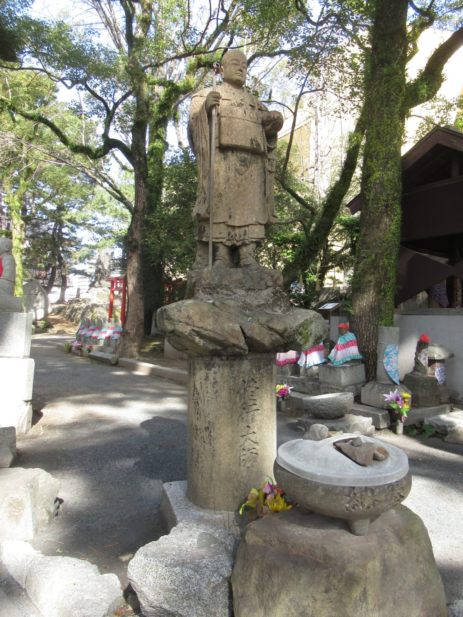 修行大師像@小倉城