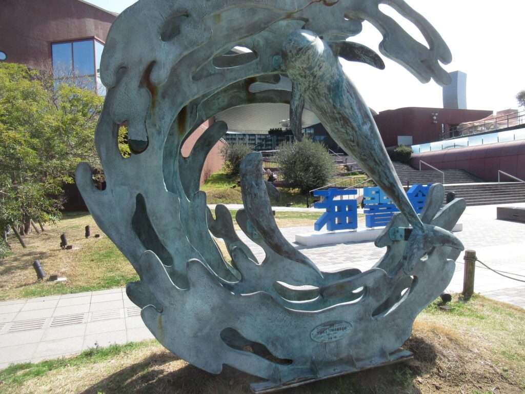 スナメリモニュメント@海響館前