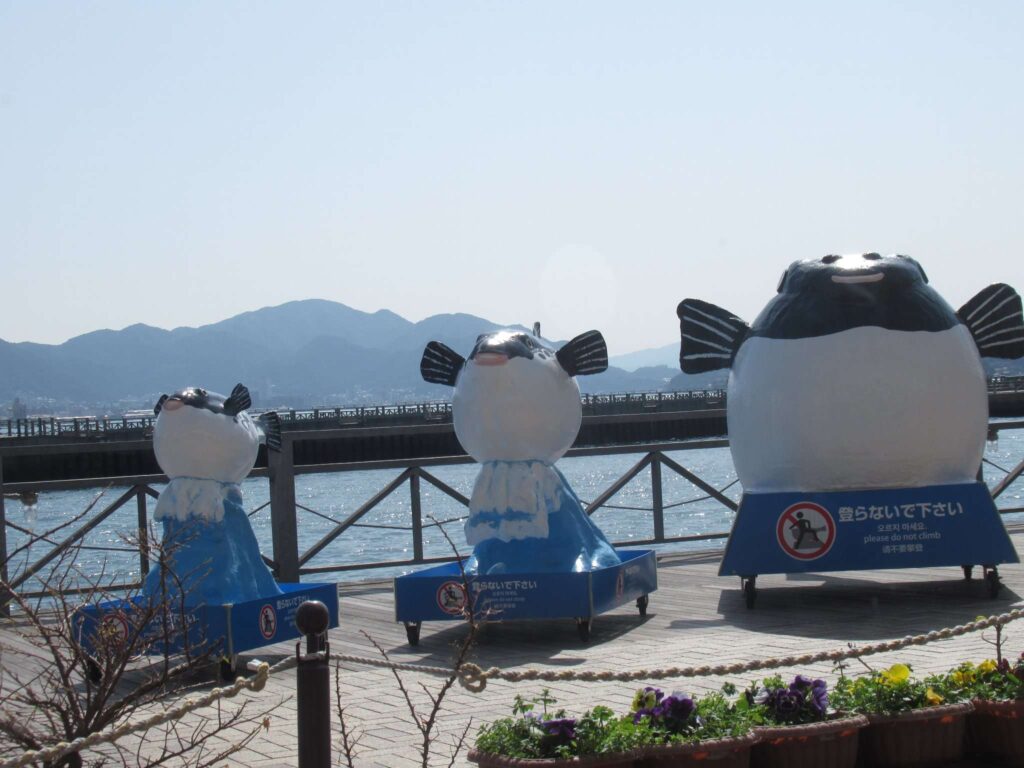 ふくモニュメント@カモンワーフ