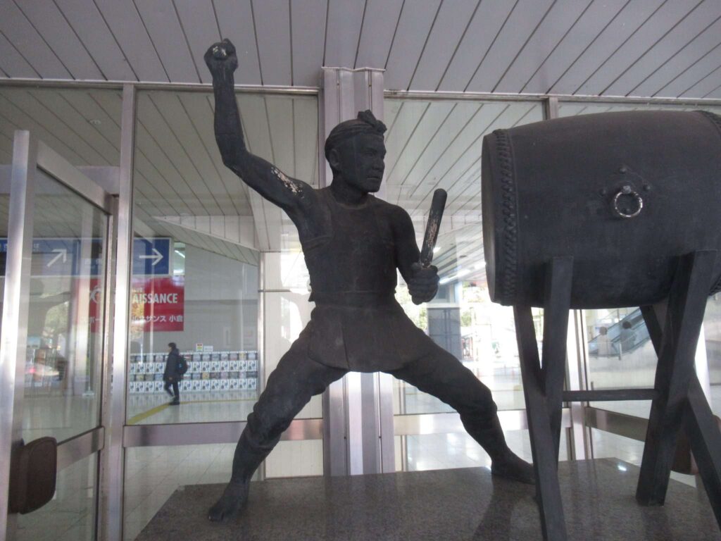 無法松像@小倉駅