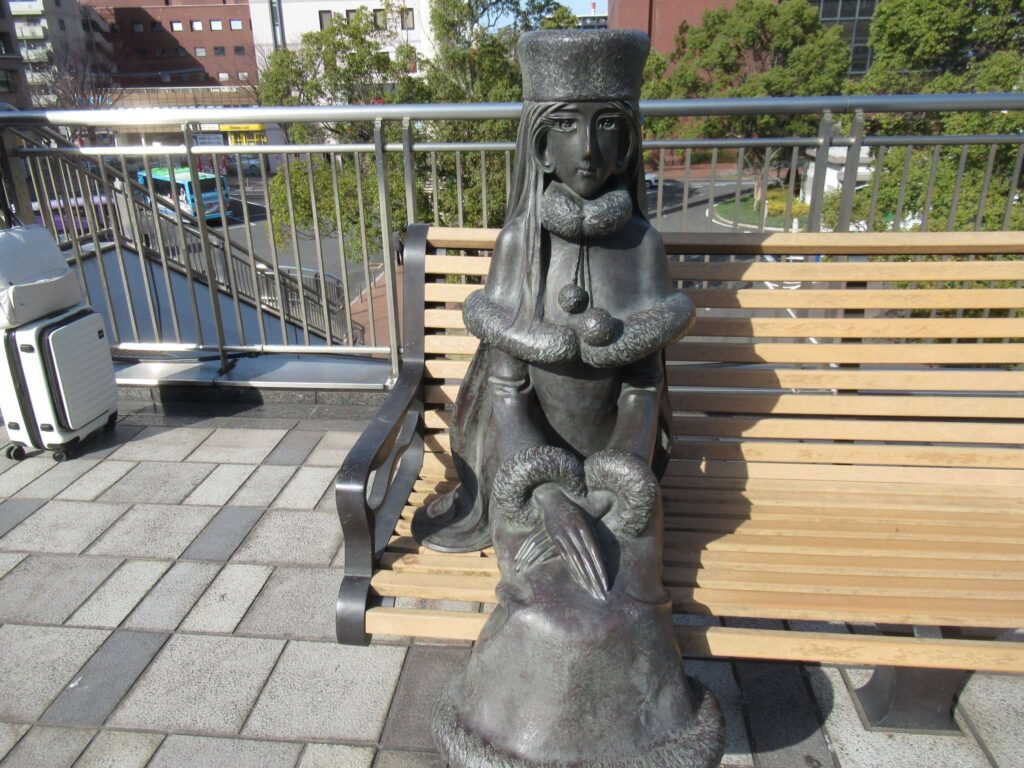 メーテル&鉄郎@小倉駅