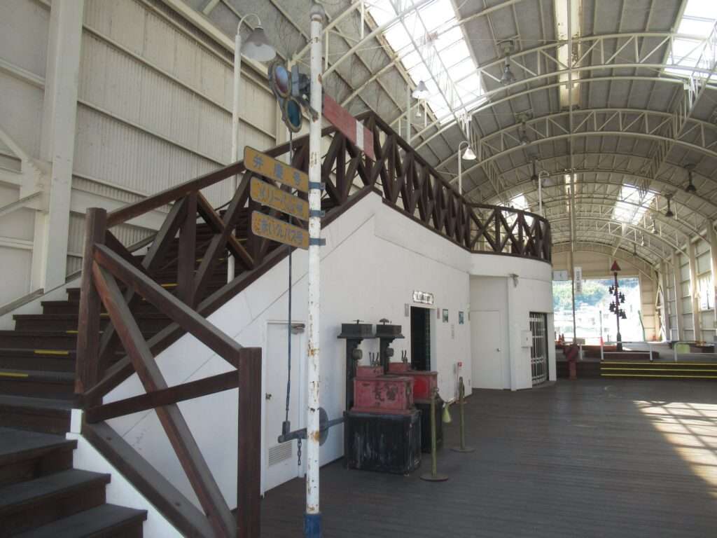 下津井電鉄児島駅跡(倉敷市)