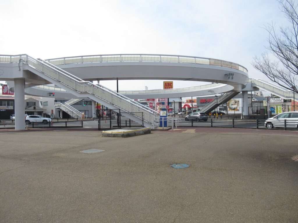 円形歩道橋@十日市