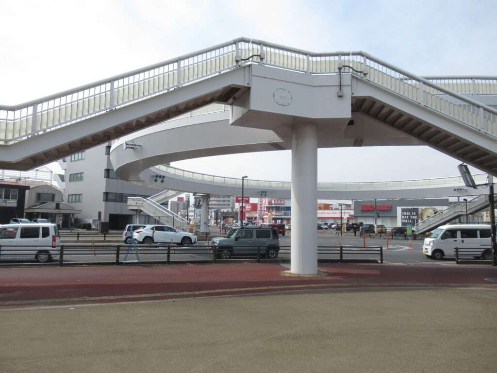 円形歩道橋@十日市