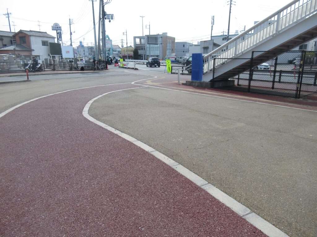 円形歩道橋@十日市