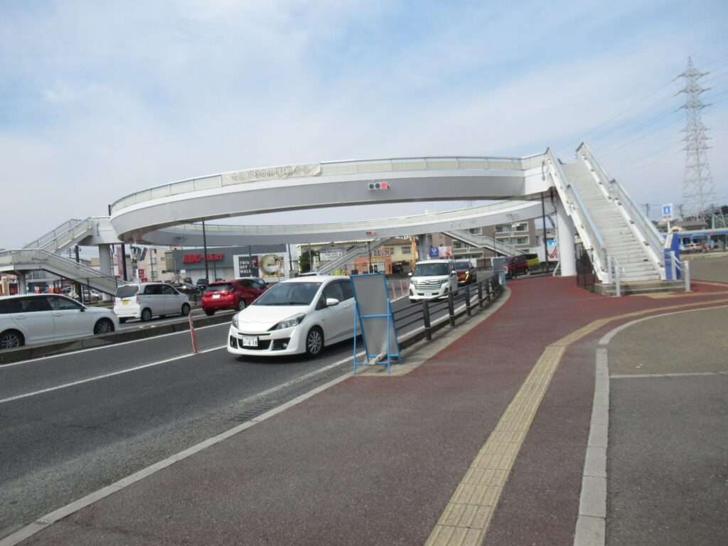 円形歩道橋@十日市