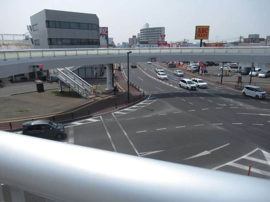 円形歩道橋@十日市