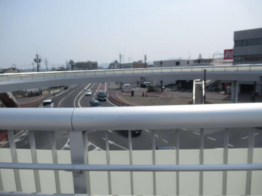 円形歩道橋@十日市