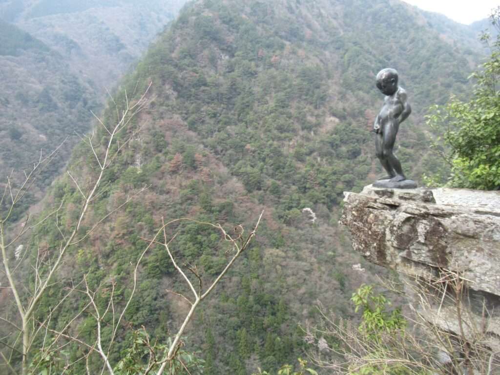 小便小僧@祖谷渓