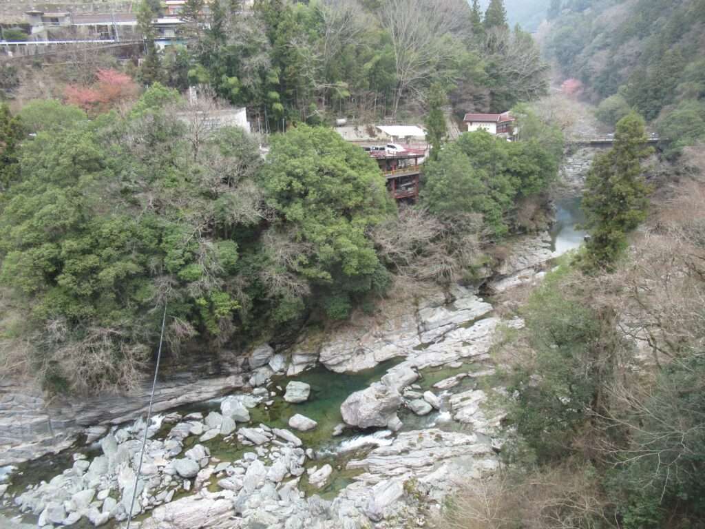 祖谷のかずら橋(三好市)
