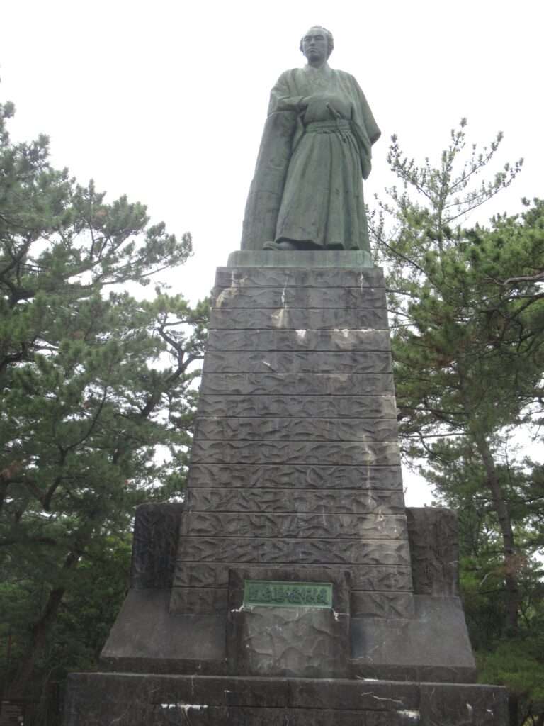 坂本龍馬像@桂浜