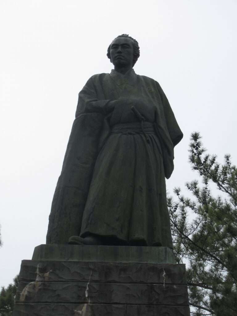 坂本龍馬像@桂浜
