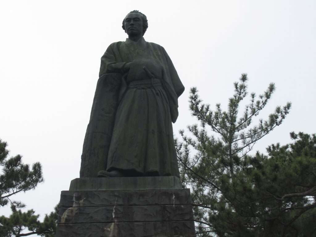 坂本龍馬像@桂浜