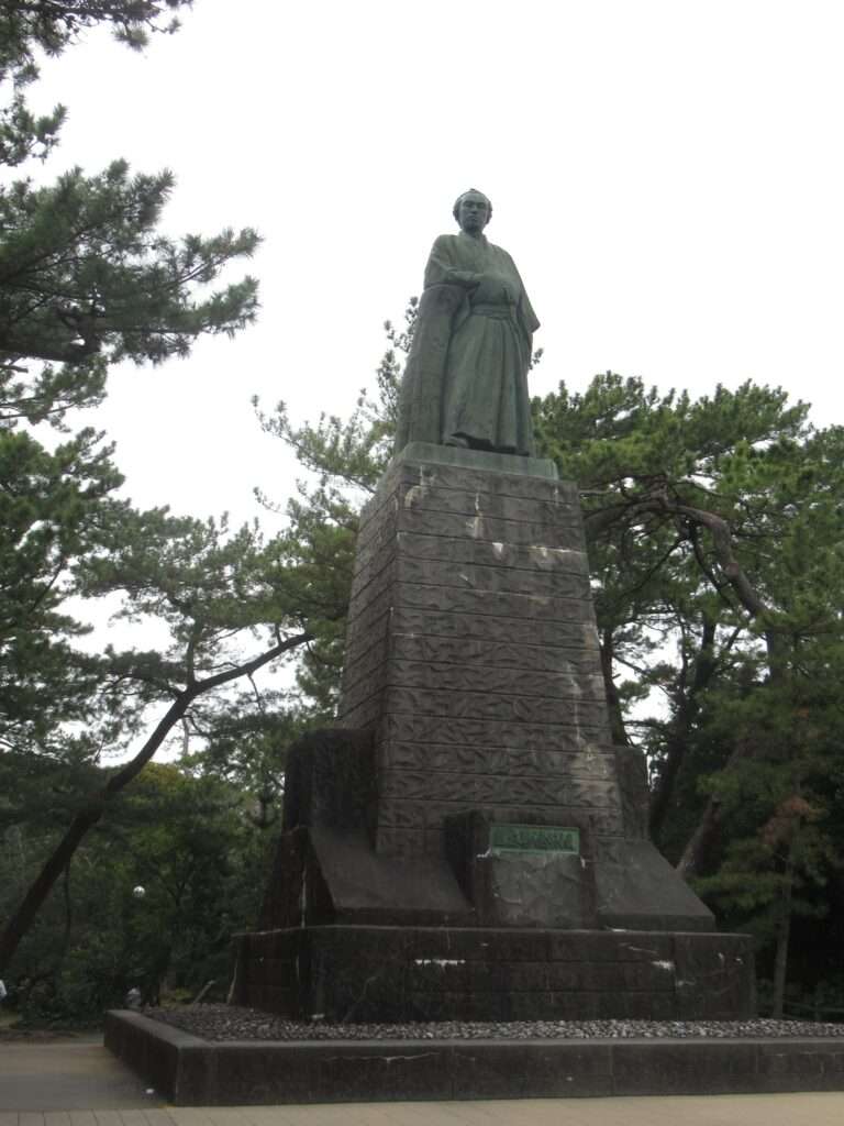 坂本龍馬像@桂浜