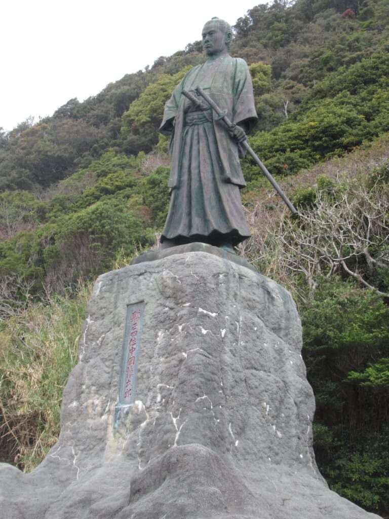 中岡慎太郎像@室戸岬