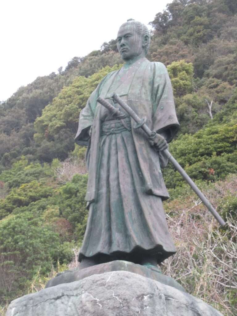 中岡慎太郎像@室戸岬