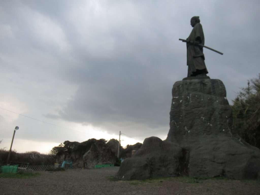 中岡慎太郎像@室戸岬