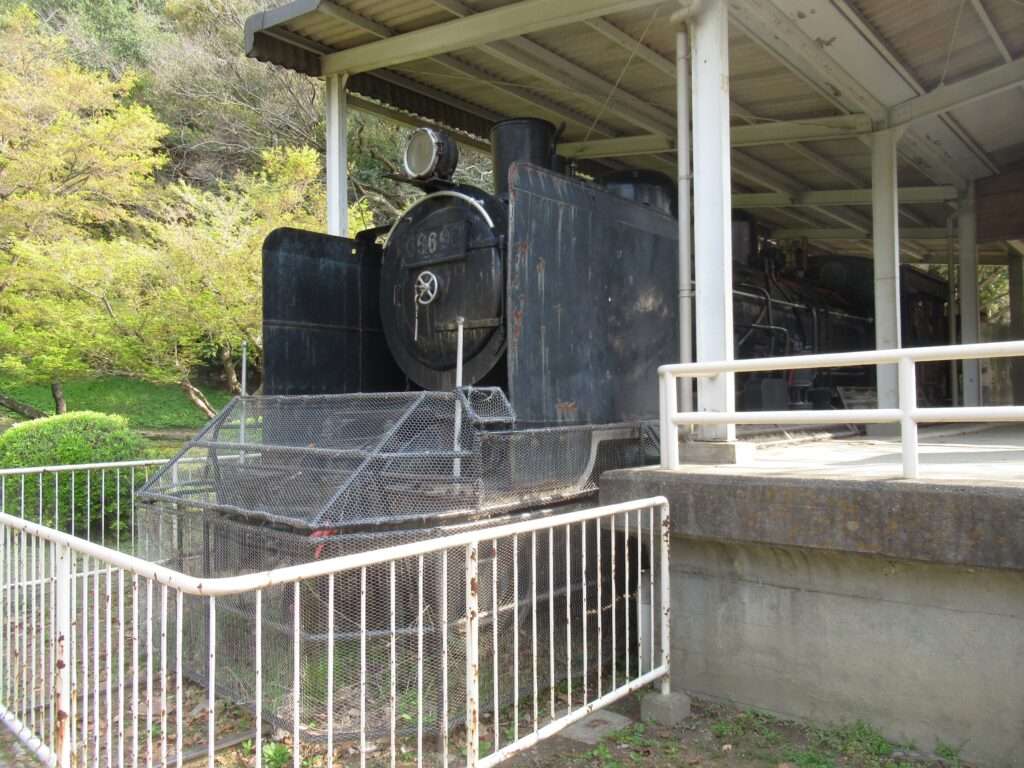 8620型蒸気機関車@徳島中央公園
