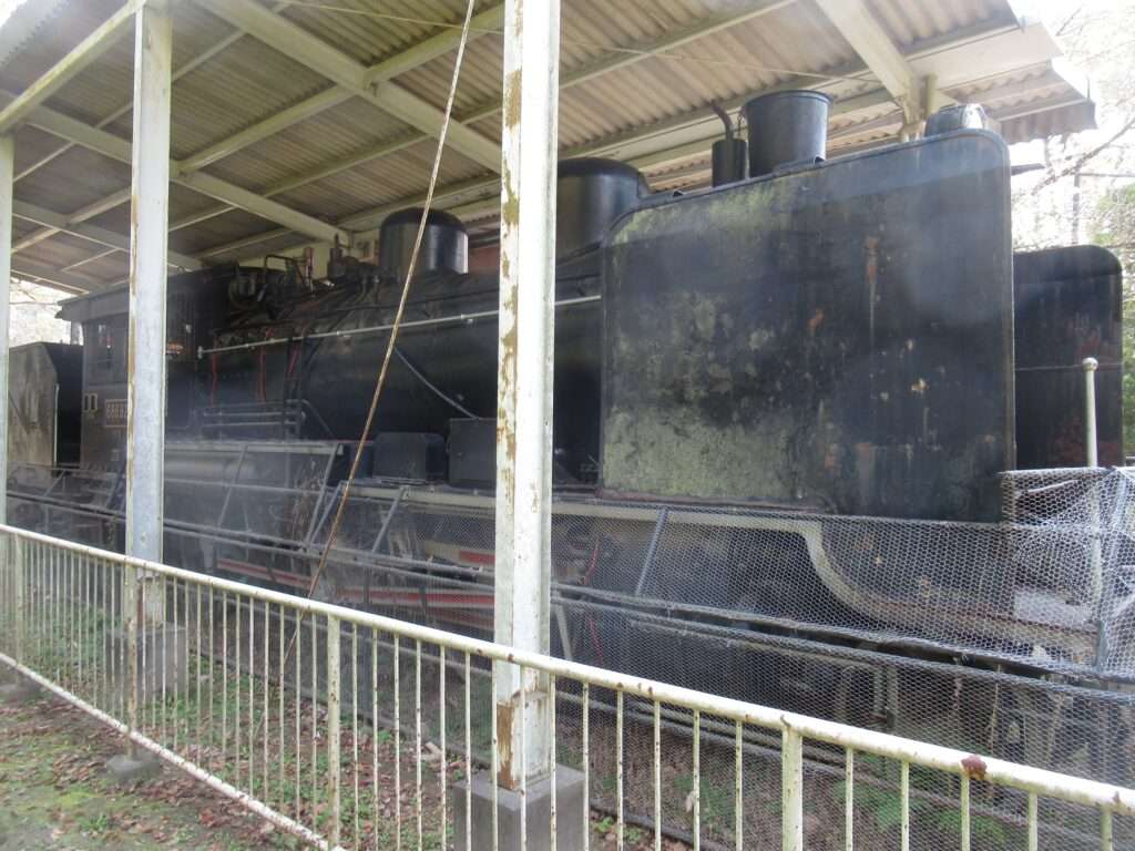 8620型蒸気機関車@徳島中央公園