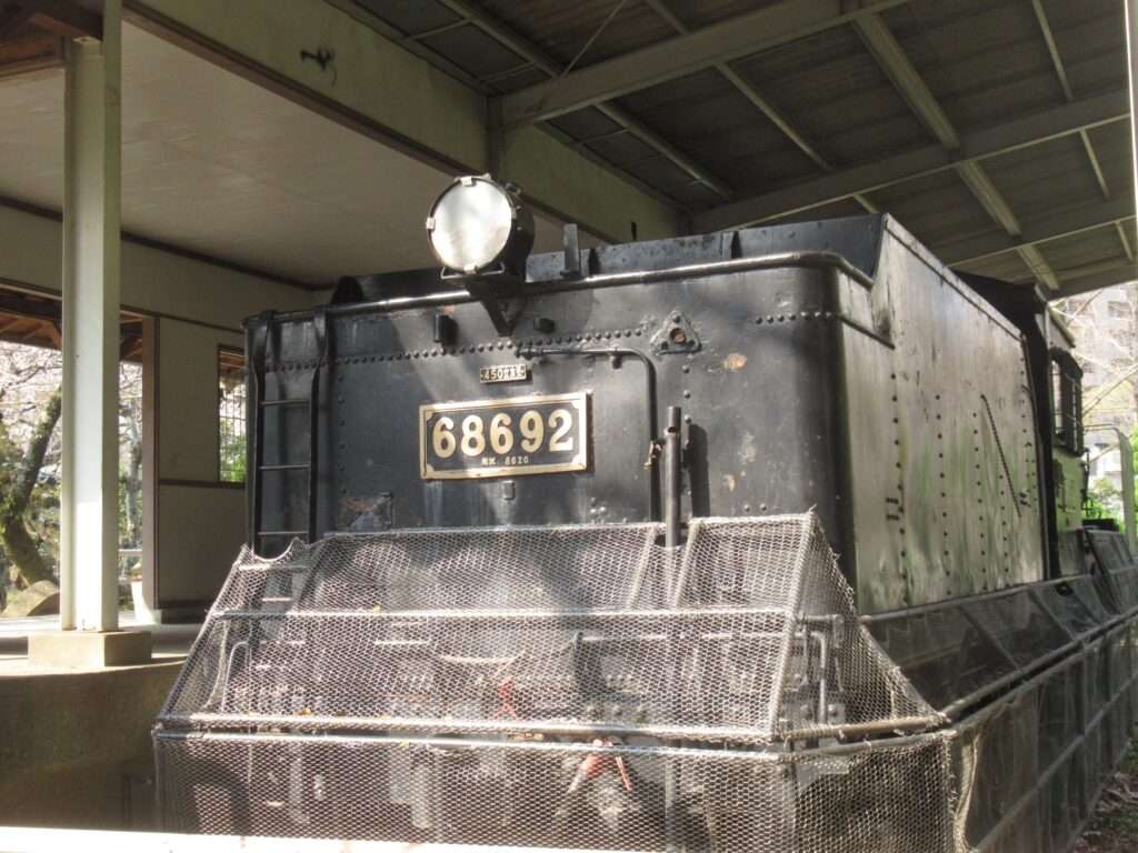 8620型蒸気機関車@徳島中央公園