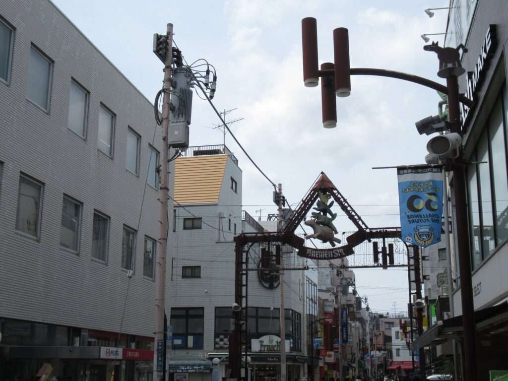 ブレーメン通り@元住吉駅前