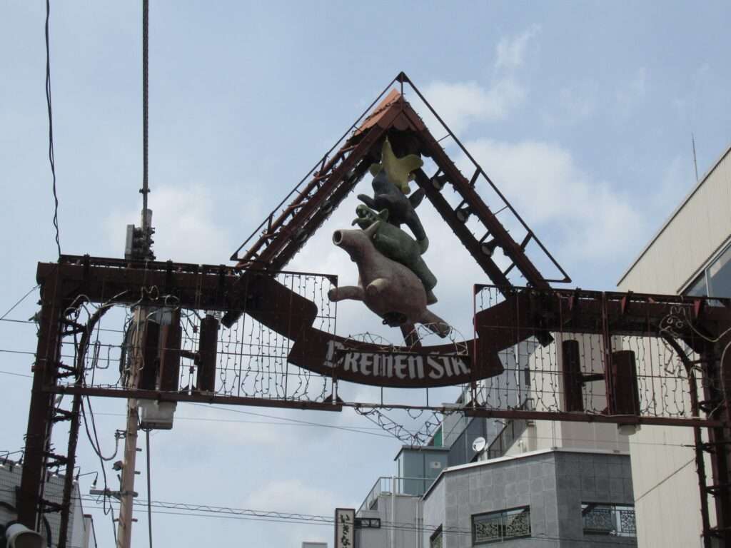 ブレーメン通り@元住吉駅前