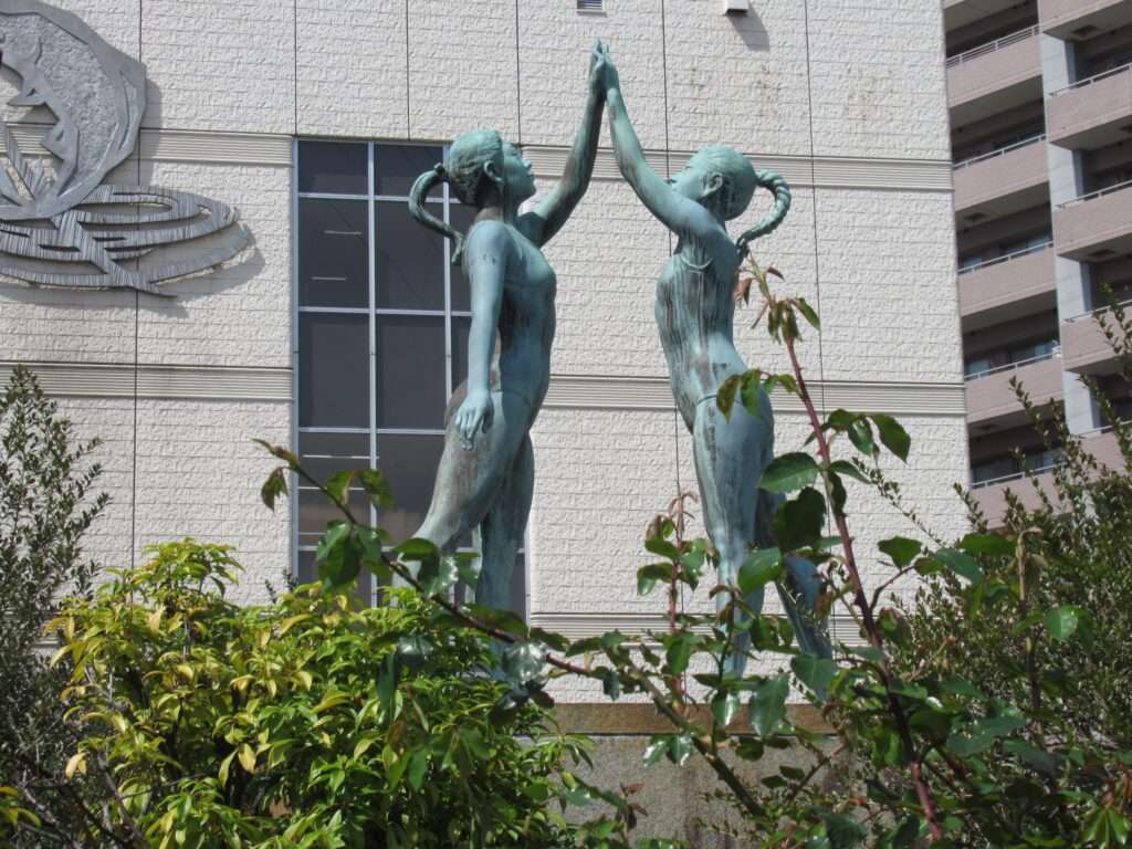 希望(乙女の像)@一之江駅